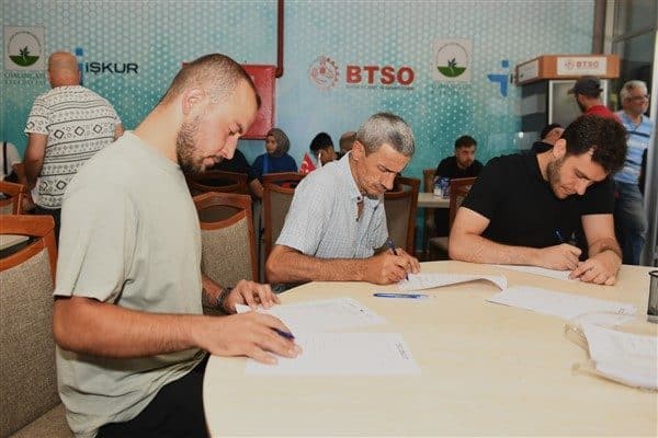 Osmangazi Belediyesi, BTSO ve İŞKUR ile yıl boyunca ortaklaşa istihdam