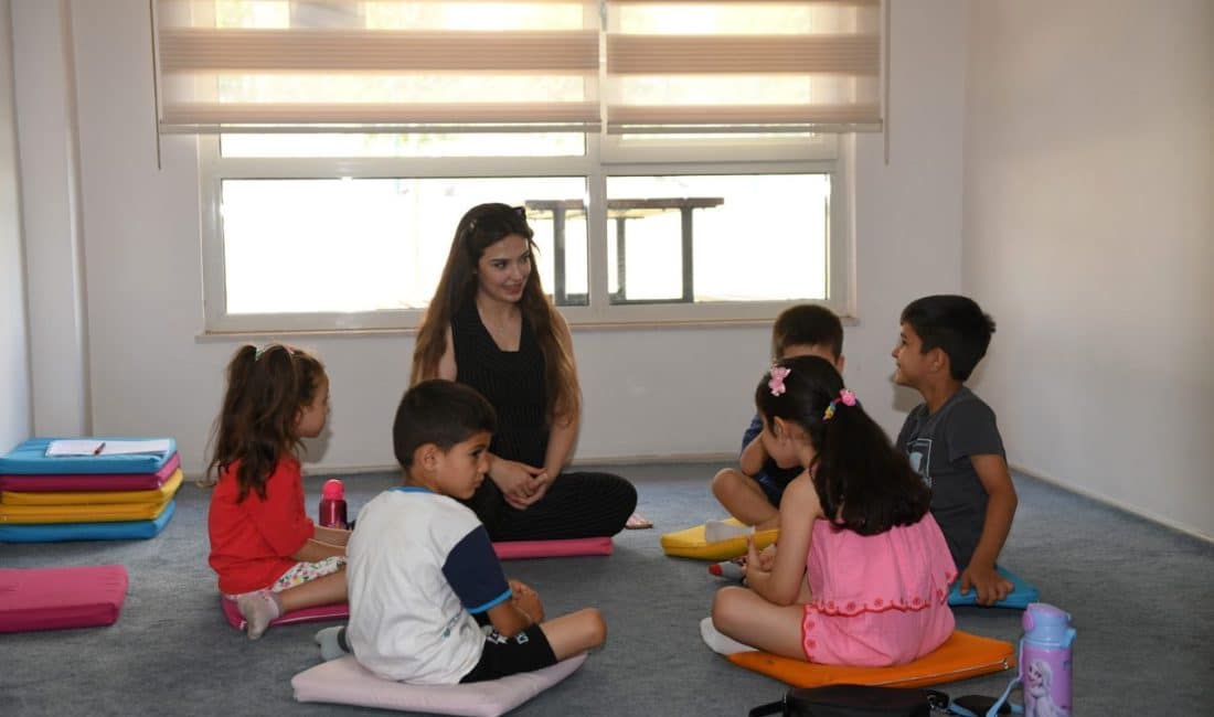 Osmangazi Belediyesi tarafından çocukların yaz tatillerini hem eğlenerek hem de
