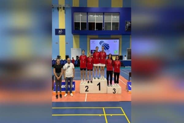 Bulgaristan’ın Pazarcık şehrinde düzenlenen Hebar U17 Bulgaria Open Badminton Turnuvası