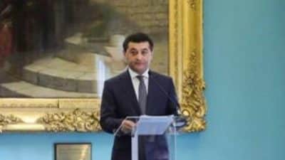 Özbekistan Dışişleri Bakanı Bahtiyor Saidov, Çin Devlet Başkanı Şi Cinping