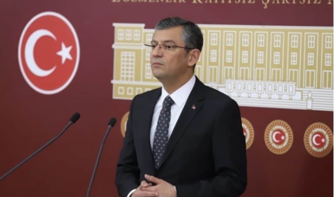 Özel, konuşmasında, “İçimiz yanıyor… Eskişehir Seyitgazi’deki orman yangınında şehit düşen