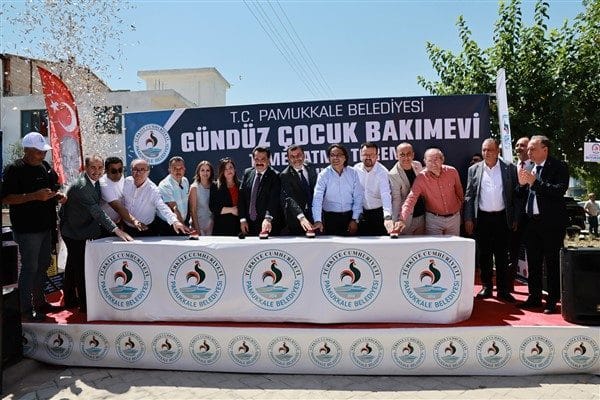 Pamukkale Belediye Başkanı Ali Rıza Ertemur’un ev sahipliğinde yapılan törene