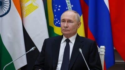 Rusya Devlet Başkanı Putin, Brezilya'nın başkanlığında Rio de Janeiro'da düzenlenen