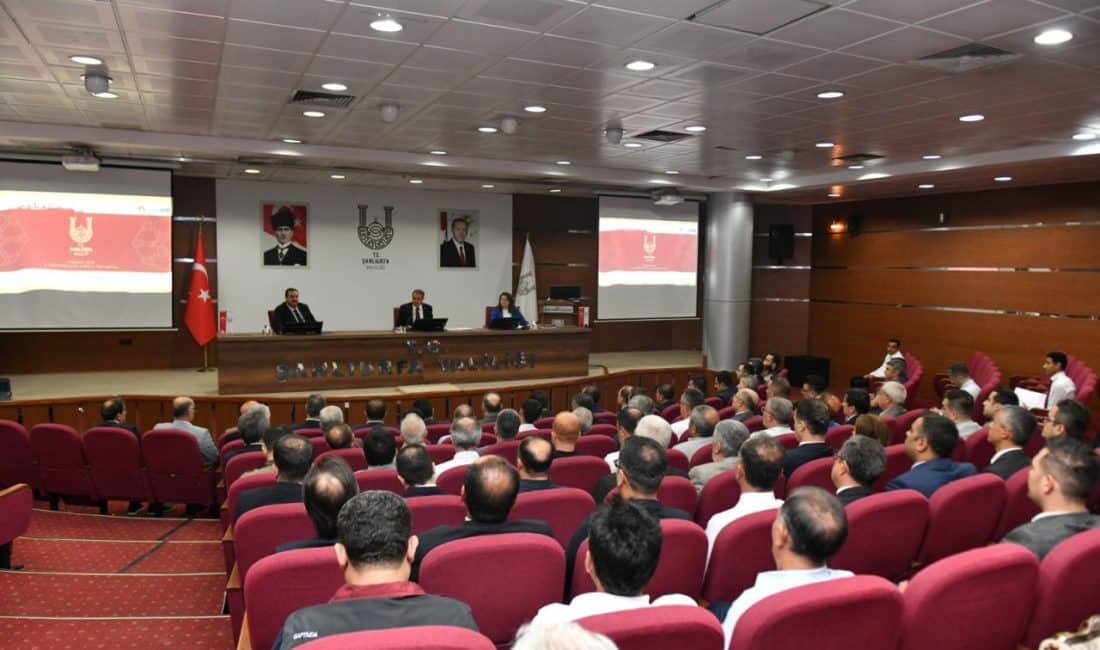 2025 Yılı Üçüncü İI Koordinasyon Kurulu Toplantısı Valilik konferans salonunda