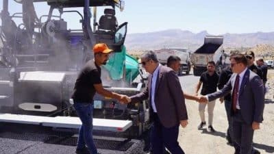 Şırnak Vali Yardımcısı Murat Çiçek’in de katılımıyla çalışmaların yerinde incelendi