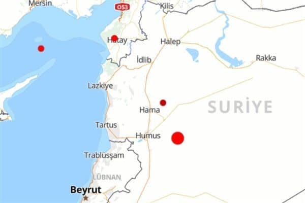 Boğaziçi Üniversitesi Kandilli Rasathanesi ve Deprem Araştırma Enstitüsü (KRDAE) verilerine