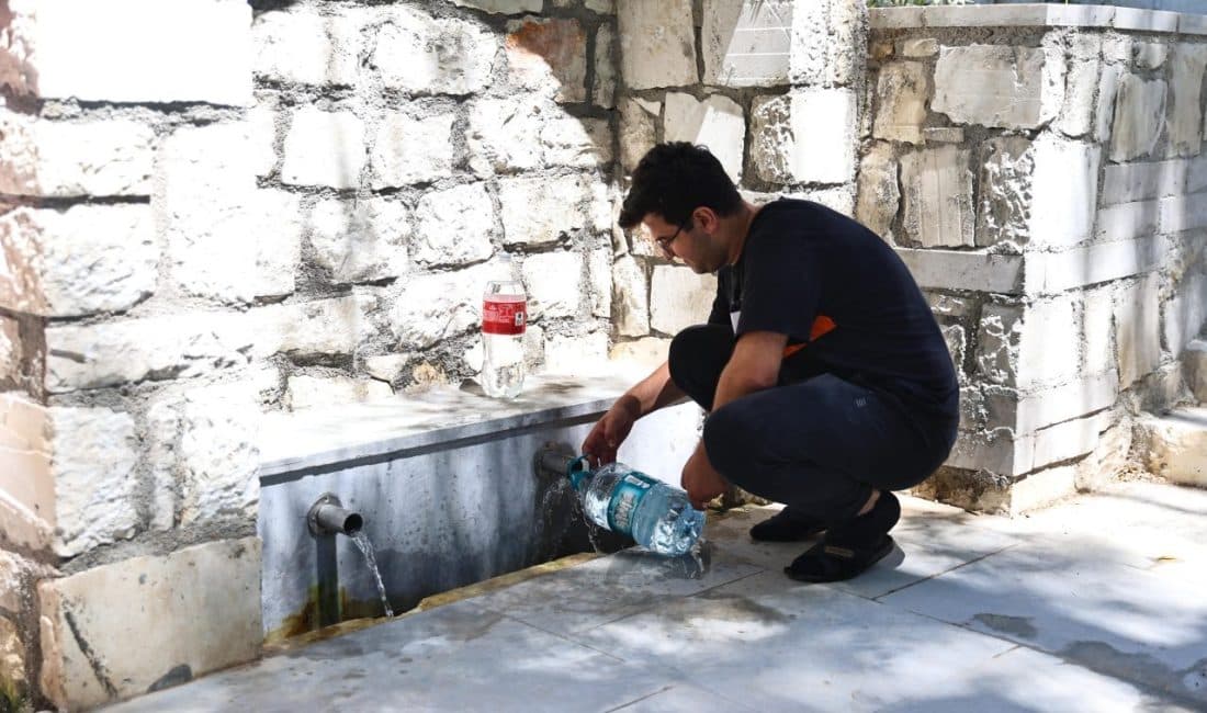 Yıllardır kullanılan Akpınar kaynağındaki mevcut kaptajın ekonomik ömrünü tamamlaması üzerine