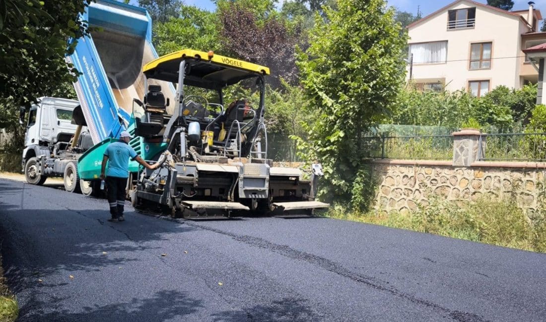 Trabzon Büyükşehir Belediyesi, baharın gelmesiyle birlikte şehir genelinde başlattığı yol
