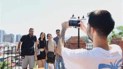 Osmangazi Belediyesi’nin ortağı olduğu AIESEC projesi kapsamında Bursa’ya gelen yabancı