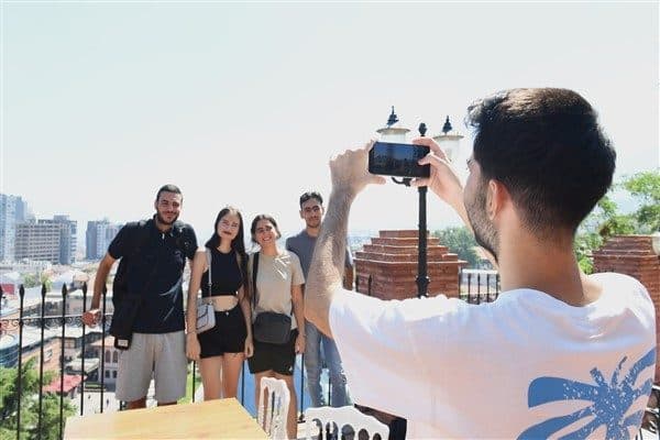 Osmangazi Belediyesi’nin ortağı olduğu AIESEC projesi kapsamında Bursa’ya gelen yabancı