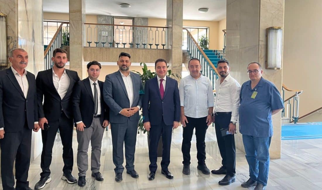 DEVA Partisi Bursa İl Başkanı Tayfun Öztürk ve heyeti, Türkiye