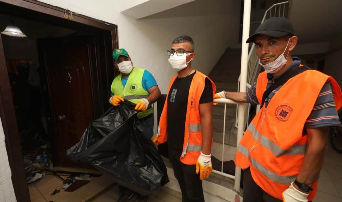 Yenimahalle Belediyesi Zabıta, Temizlik ve Sağlık Müdürlüğü ekipleri, emniyet güçleri