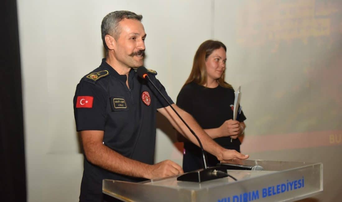 Yıldırım Belediyesi olası afet ve yangınlara karşı vatandaşın can ve