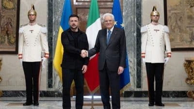 Ukrayna Devlet Başkanı Volodimir Zelenski, ülkeler arasındaki samimi dostluğu teyit