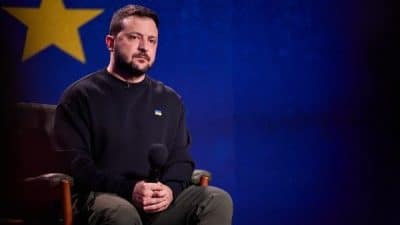 Ukrayna Cumhurbaşkanı Volodimir Zelenski, öğrenci topluluklarını koruyan eğitim kurumları için
