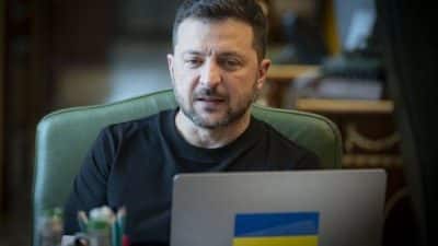 Ukrayna Cumhurbaşkanı Volodimir Zelenski, Ukrayna Dışişleri Bakanı Andrii Sybiha'nın bu yılki