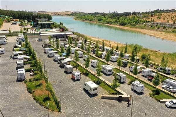 Gaziantep Büyükşehir Belediyesi’ne bağlı Alleben Karavan Park, yıl boyunca hem