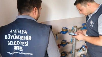 Antalya Büyükşehir Belediyesi ASAT Genel Müdürlüğü, sayaç montaj işine yönelik