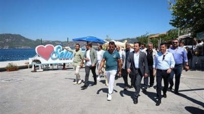 Başkan Ahmet Aras, Selimiye, Hisarönü, Bozburun, Söğüt ve Taşlıca mahallelerinde