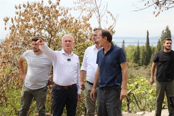 Yangından etkilenen vatandaşın yeniden hayvancılık faaliyetlerine devam edebilmesi için ihtiyaç
