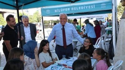 Nilüfer Belediyesi’nin Temmuz ayından itibaren ilçenin 24 mahallesinde düzenlediği “Çocuk