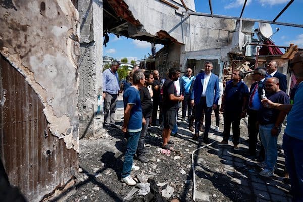 Kartal Belediye Başkanı Yüksel, İBB heyeti ile birlikte Kartal’da yürütülen
