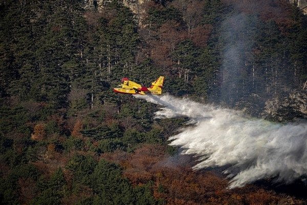 Tarım ve Orman Bakanı Yumaklı, Yeşil Vatanı, alevlere karşı savunmayı
