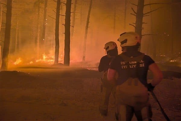 Bu doğrultuda, Çanakkale’ye gitmekte olan ekipler rotalarını değiştirerek Enez’e sevk
