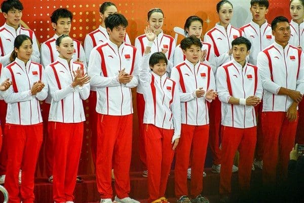 Çinli sporcuların, 14. Beş Yıllık Plan dönemi (2021-2025) kapsamında 2024
