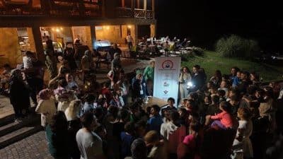 Düzce Belediyesi, Düzce Bilim Merkezi ile birlikte gerçekleştirilen Perseid Göktaşı