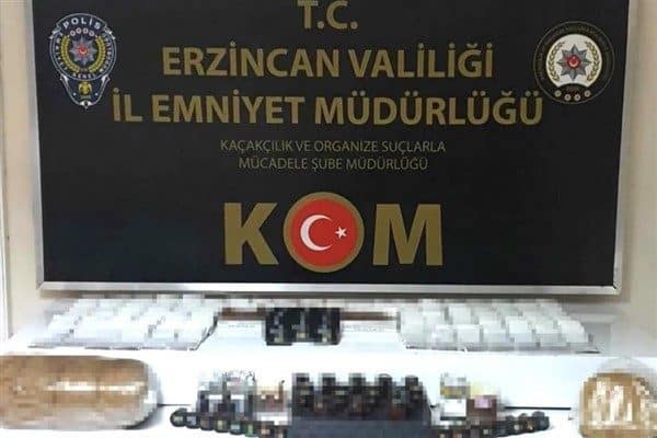 Kaçakçılık ve Organize Suçlarla Mücadele Şube Müdürlüğü ekipleri tarafından il
