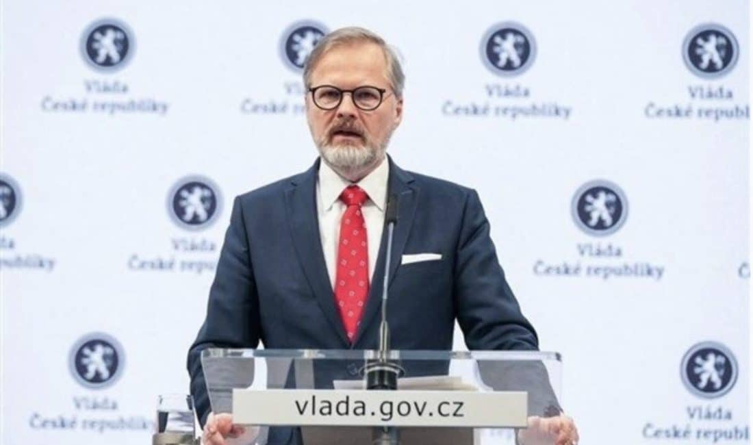 Çekya Başbakanı Petr Fiala, Strakov Akademisi’nde düzenlenen geleneksel yaz gösteriminde
