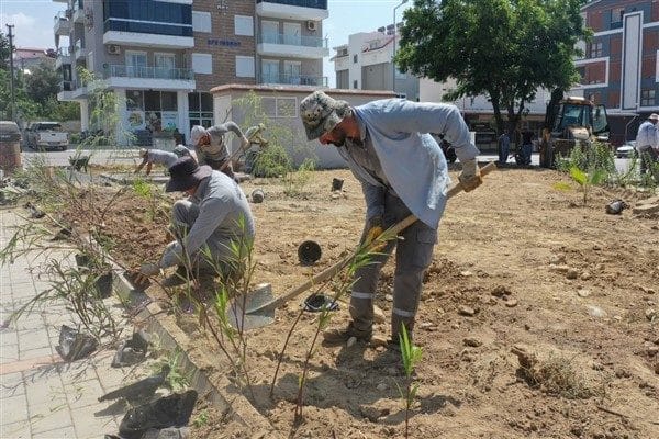 Yeni Mahalle’de, vatandaşların yoğun olarak kullandığı yol güzergâhı üzerinde yer