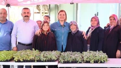 İzmit Belediye Başkanı Fatma Kaplan Hürriyet, tarımsal üretimi desteklemek ve