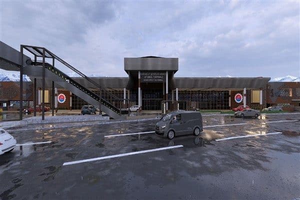 Proje kapsamında mevcut terminal binasında hem iç hem dış mekanlarda