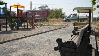 Kayapınar Belediyesi Park ve Bahçeler Müdürlüğü, Pirinçlik Mahallesi'nde vatandaşların talebi