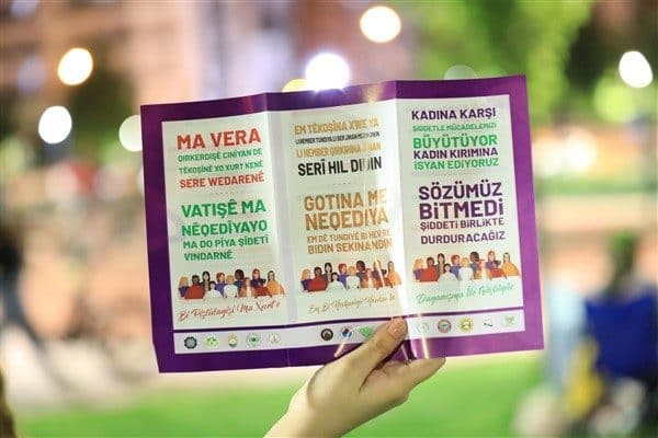 Kadın Politikaları Müdürlüğü’nün organize ettiği kampanyanın dördüncü etkinliği, Manolya Parkı’nda