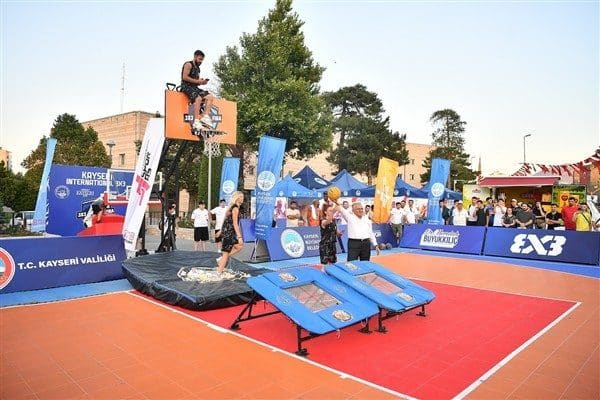 Kayseri Büyükşehir Belediyesi Spor A.Ş.’nin organizasyonuyla hayata geçirilen FIBA onaylı
