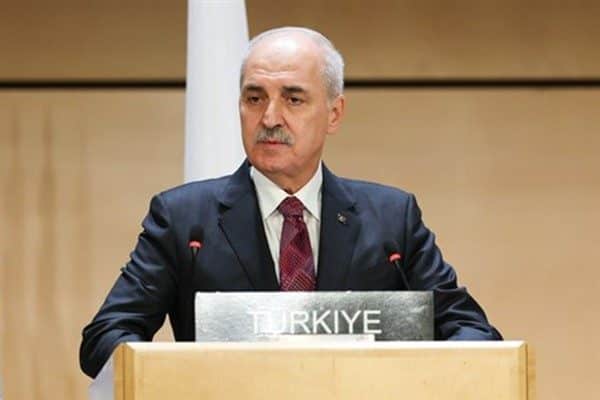 TBMM Başkanı Kurtulmuş, Milli Dayanışma, Kardeşlik ve Demokrasi Komisyonu Toplantısı'nda