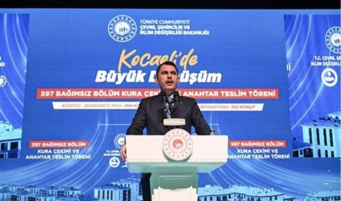 Çevre, Şehircilik ve İklim Değişikliği Bakanı Murat Kurum, Antakya’da deprem