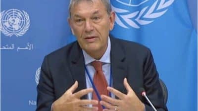 UNRWA Genel Komiseri  Lazzarini, Gazze’deki insani duruma ilişkin açıklama yaptı.