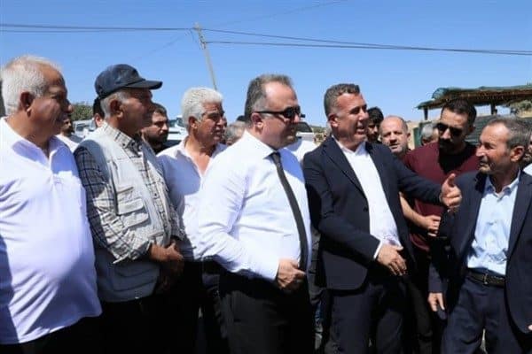 Mardin Büyükşehir Belediyesi Genel Sekreteri Kemalettin Sakin, Ömerli Kaymakamı Furkan