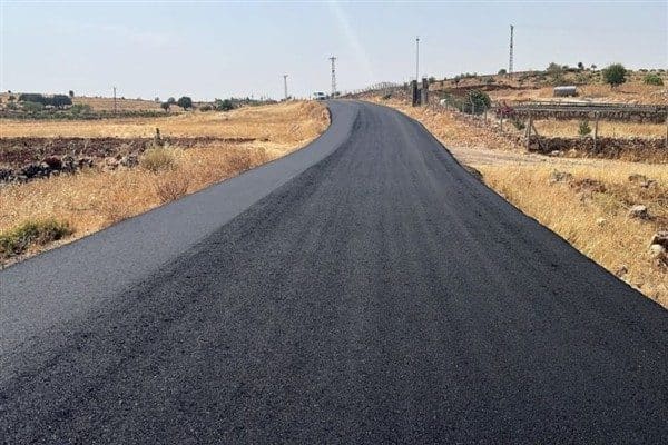 Fen İşleri Daire Başkanlığı’na bağlı ekipler, Midyat ilçesine bağlı Gürgöze,