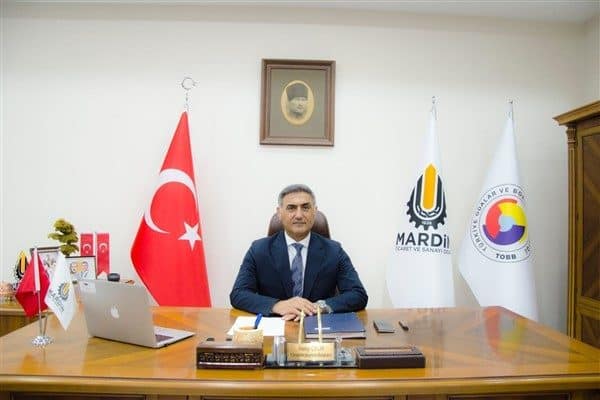 Mardin Ticaret ve Sanayi Odası Yönetim Kurulu Başkanı Hatip Çelik,