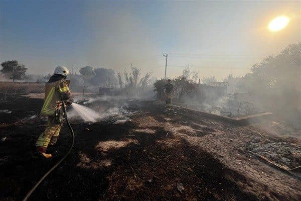 İzmir’de bugün 16.00 sularında Menemen ilçesine bağlı Maltepe Mahallesi Serbest