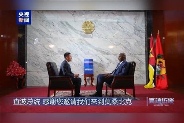Mozambik Cumhurbaşkanı Daniel Chapo, Çin Cumhurbaşkanı Xi Jinping’in ortaya koyduğu,