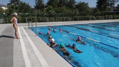 Muğla Büyükşehir Belediyesi’ne ait Yatağan Hasan Haşmet Işık Yüzme Havuzu