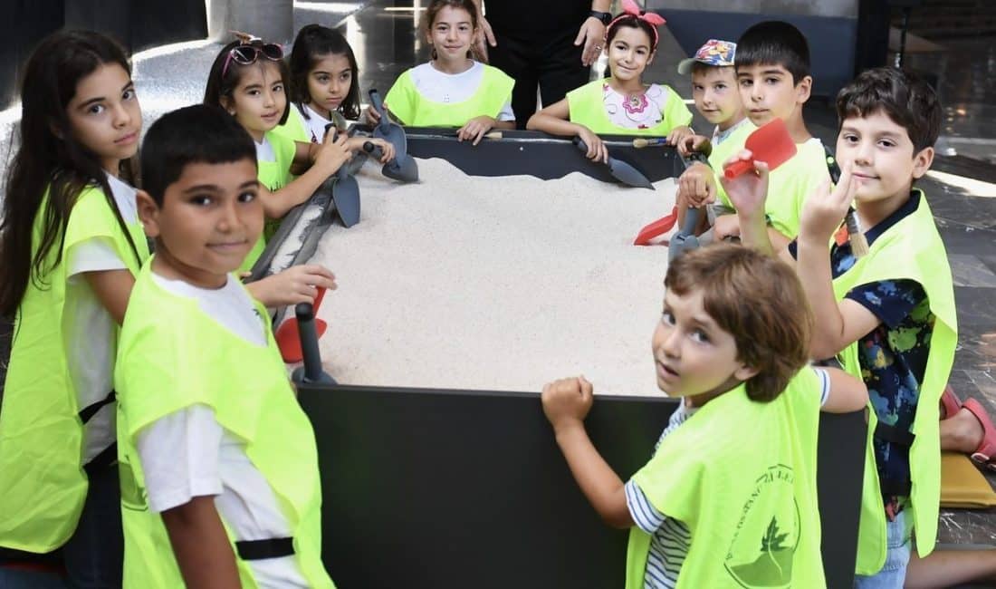 Osmangazi Belediyesi, çocuklara arkeologluk mesleğini tanıtmayı ve kültürel mirasa saygı