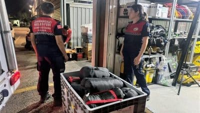 Osmangazi Belediye Başkanı Erkan Aydın, depremin hemen ardından yapılan çalışmaları
