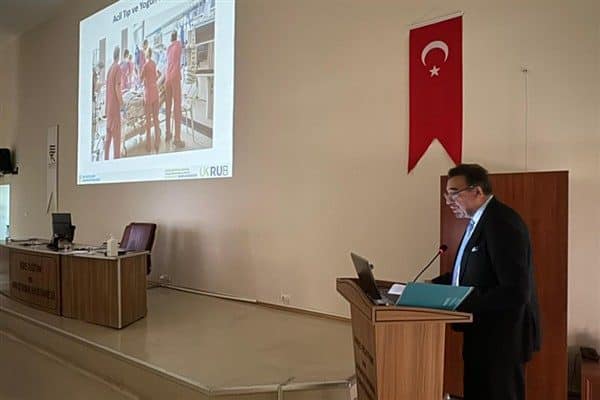 Recep Tayyip Erdoğan Üniversitesi Rektörlüğünün daveti üzerine ikili iş birliği